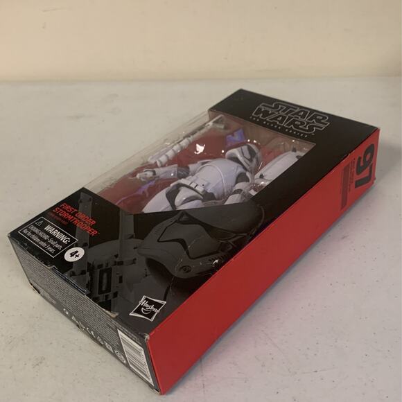 Star Wars The Black Series 97 First Order Stormtrooper 6” Action Figure - Picture 4 of 6